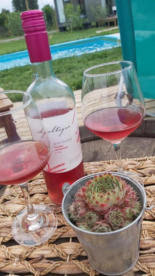 Апартаменти Tiny Colchagua Cabanas Y Padel Санта-Крус Екстер'єр фото