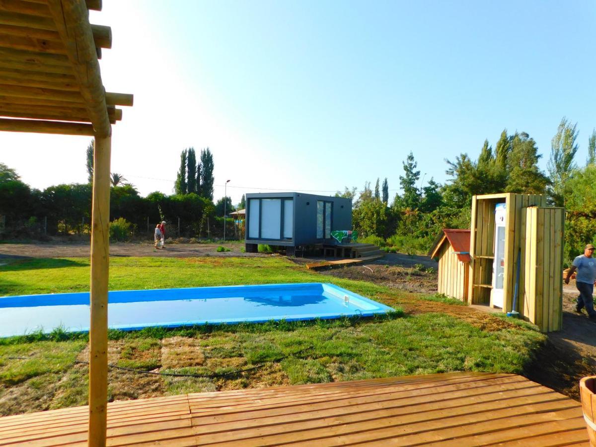 Апартаменти Tiny Colchagua Cabanas Y Padel Санта-Крус Екстер'єр фото