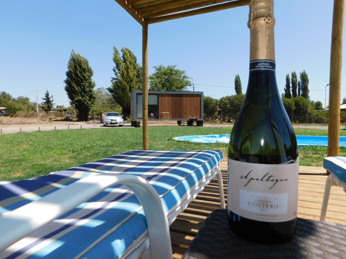 Апартаменти Tiny Colchagua Cabanas Y Padel Санта-Крус Екстер'єр фото